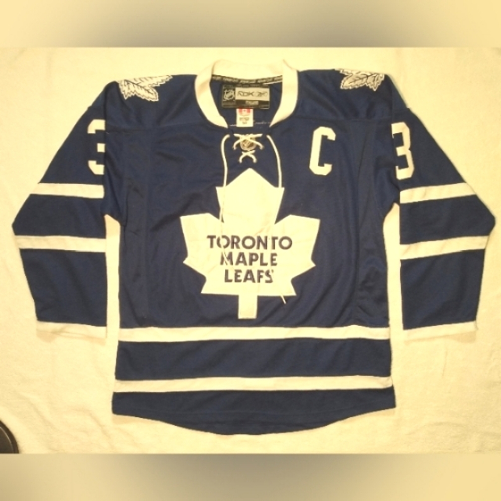 Vintage TORONTO Maple Leafs NHL Hockey Captain Dion Phaneuf Jersey - Size 50